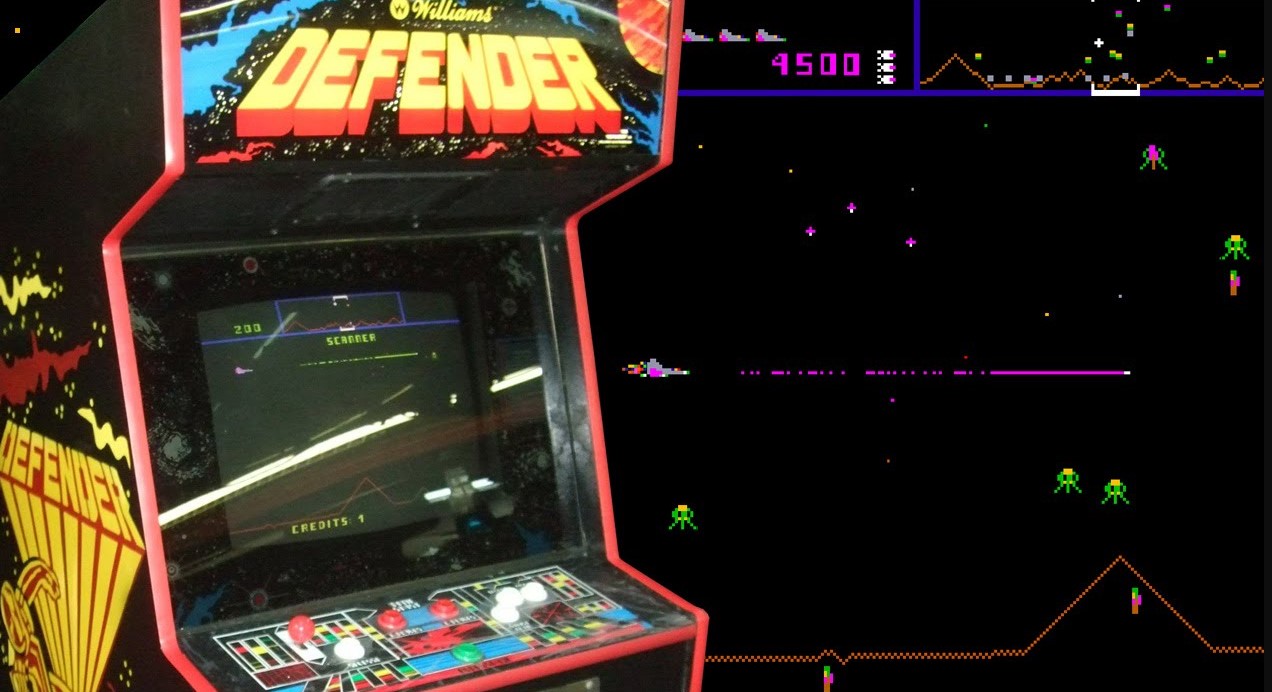 Defender Video Game
